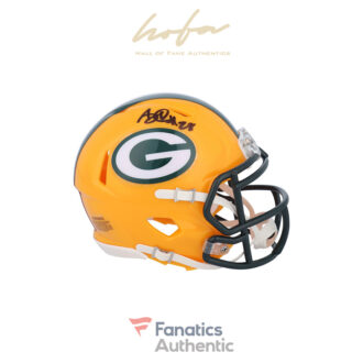 AJ Dillon Green Bay Packers Autographed Riddell Speed Mini Helmet
