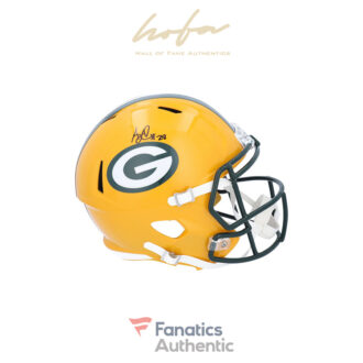 AJ Dillon Green Bay Packers Autographed Riddell Speed Replica Helmet