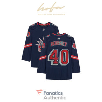 Alexandar Georgiev New York Rangers Autographed Adidas 2020-21 Reverse Retro Authentic Jersey