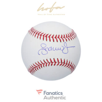 Andruw Jones Atlanta Braves Autographed Baseball