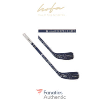 Auston Matthews Toronto Maple Leafs Autographed Reverse Retro Mini Wood Hockey Stick