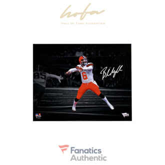 Baker Mayfield Cleveland Browns Autographed 11" x 14" Spotlight Photograph