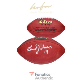 Brad Johnson Tampa Bay Buccaneers Autographed Wilson Super Bowl XXXVII Pro Football