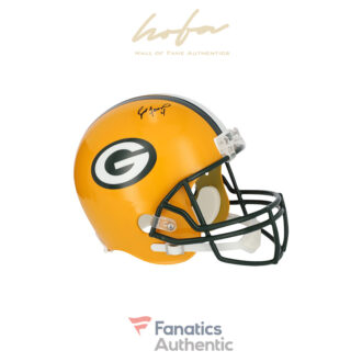 Brett Favre Green Bay Packers Autographed Riddell VSR4 Replica Helmet