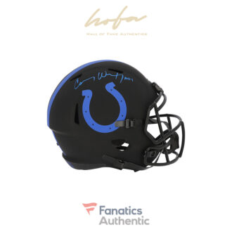 Carson Wentz Indianapolis Colts Autographed Riddell Eclipse Alternate Speed Replica Helmet