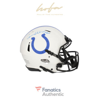 Carson Wentz Indianapolis Colts Autographed Riddell Lunar Eclipse Alternate Speed Authentic Helmet