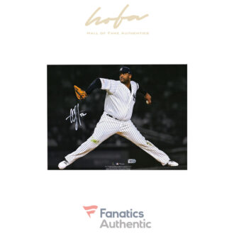 CC Sabathia New York Yankees Autographed 11" x 14" Final Start Throwing Spotlight Photograph