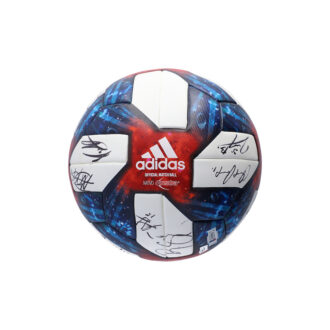 Chicago Fire Autographed Match-Used Soccer Ball from the 2019 MLS Season with 23 Signatures - A58953