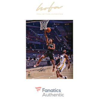 Collin Sexton Cleveland Cavaliers Autographed 16" x 20" Layup vs. Golden State Warriors Photograph