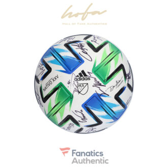 Colorado Rapids Multi-Signed Match-Used Soccer Ball from the 2020 MLS Season with 24 Signatures - A49048