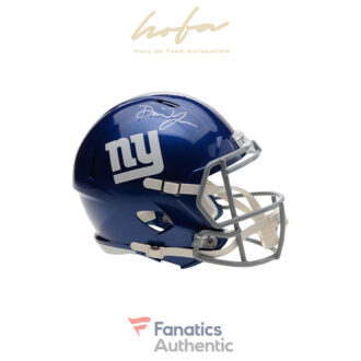 Daniel Jones New York Giants Autographed Riddell Speed Replica Helmet