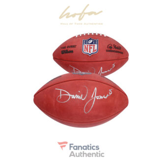 Daniel Jones New York Giants Autographed Wilson Duke Full Color Pro Football