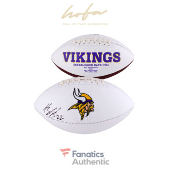 Harrison Smith Minnesota Vikings Autographed White Panel Football