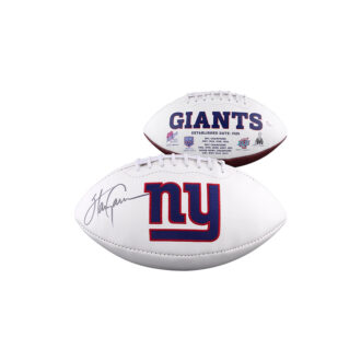 Harry Carson New York Giants Autographed Logo Football