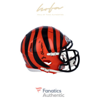 Ja'Marr Chase Cincinnati Bengals Autographed Riddell Speed Mini Helmet