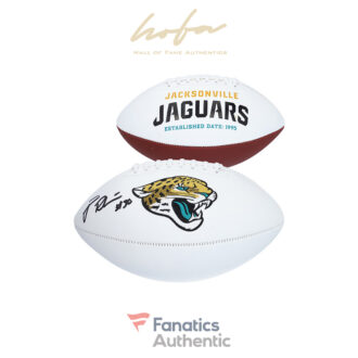 James Robinson Jacksonville Jaguars Autographed White Panel Football