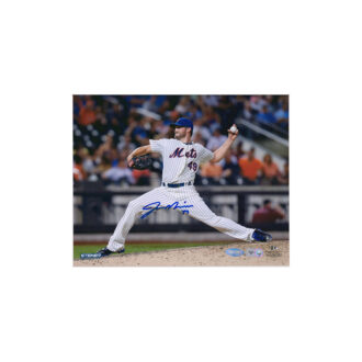 Jon Niese New York Mets Autographed 8" x 10" Pitching Photograph