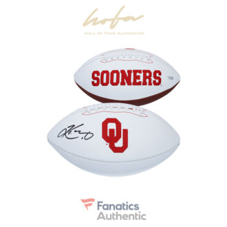 Kyler Murray Oklahoma Sooners Autographed White Panel Football