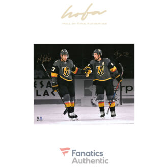 Max Pacioretty & Mark Stone Vegas Golden Knights Autographed 16" x 20" Spotlight Photograph