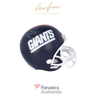Phil Simms New York Giants Autographed Riddell VSR4 Replica Helmet