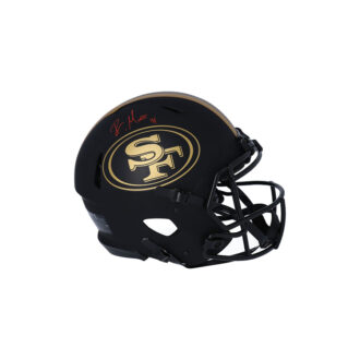 Raheem Mostert San Francisco 49ers Autographed Riddell Eclipse Alternate Speed Authentic Helmet
