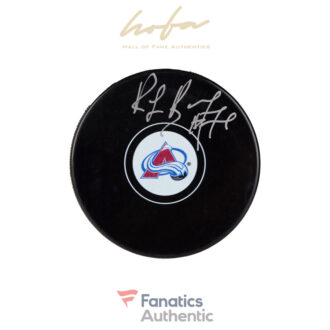 Ray Bourque Colorado Avalanche Autographed Hockey Puck