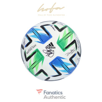 Real Salt Lake Multi-Signed Match-Used Soccer Ball from the 2020 MLS Season with 13 Signatures - AA02027