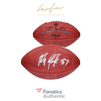 Rob Gronkowski New England Patriots Autographed Wilson Super Bowl LI Pro Football