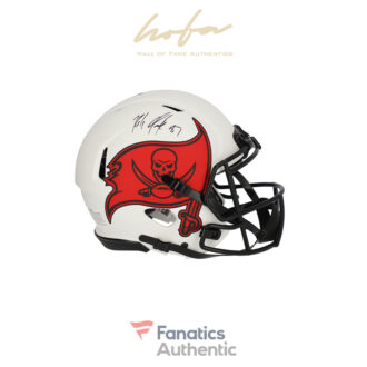Rob Gronkowski Tampa Bay Buccaneers Autographed Riddell Lunar Eclipse Alternate Speed Authentic Helmet