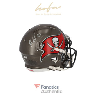 Rob Gronkowski Tampa Bay Buccaneers Autographed Riddell Super Bowl LV Champions Speed Authentic Helmet