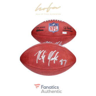 Rob Gronkowski Tampa Bay Buccaneers Autographed Wilson Duke Full Color Pro Football