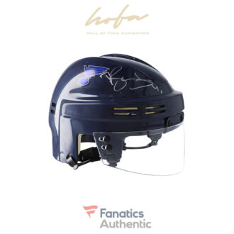 Robert Bortuzzo St. Louis Blues Autographed Navy Mini Helmet