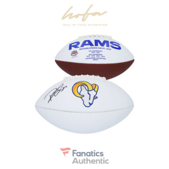 Robert Woods Los Angeles Rams Autographed White Panel Football