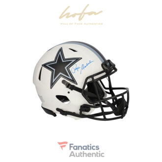 Roger Staubach Dallas Cowboys Autographed Riddell Lunar Eclipse Alternate Speed Authentic Helmet