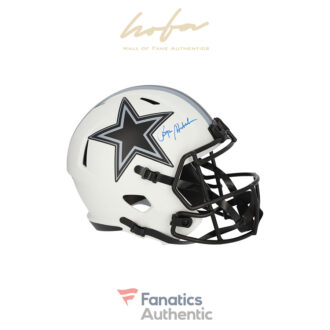 Roger Staubach Dallas Cowboys Autographed Riddell Lunar Eclipse Alternate Speed Replica Helmet