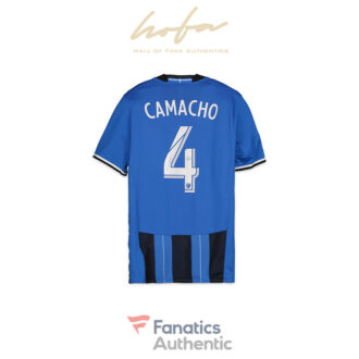 Rudy Camacho Montreal Impact Autographed Match-Used Blue #4 Jersey vs. Toronto FC on October 21 2018