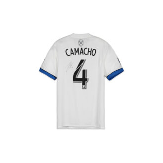 Rudy Camacho Montreal Impact Autographed Match-Used White #4 Jersey vs. Toronto FC on August 26 2018