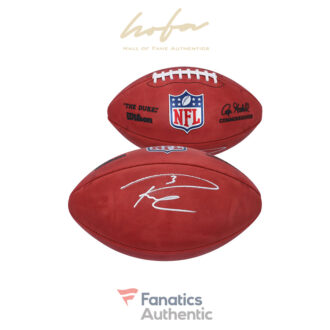 Russell Wilson Seattle Seahawks Autographed Duke Game Football