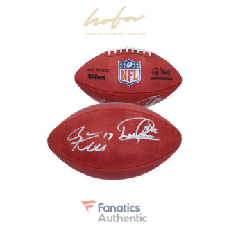 Ryan Tannehill & Derrick Henry Tennessee Titans Autographed Duke Full Color Pro Football