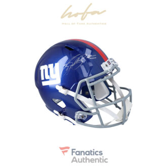 Saquon Barkley New York Giants Autographed Riddell Speed Replica Helmet