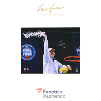 Scott Drew Baylor Bears Autographed 11" x 14" Nets Photograph