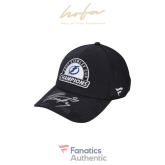 Steven Stamkos Tampa Bay Lightning Autographed 2021 Stanley Cup Champions Locker Room Cap
