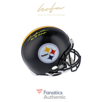 Terry Bradshaw Pittsburgh Steelers Autographed Riddell Authentic Pro Helmet with "4X SB CHAMP" Inscription