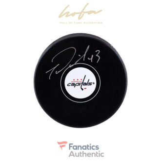 Tom Wilson Washington Capitals Autographed Hockey Puck