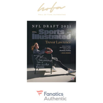 Trevor Lawrence Jacksonville Jaguars Autographed 16" x 20" Sports Illustrated Draft Cover Photograph with Multiple Inscriptions - Limited Edition of 16