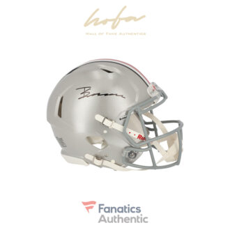 Trey Sermon Ohio State Buckeyes Autographed Riddell Speed Authentic Helmet