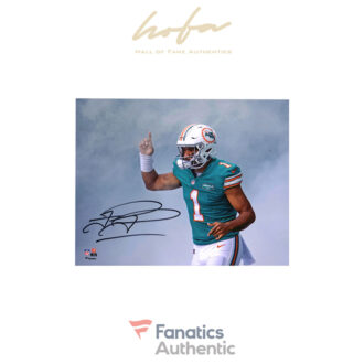 Tua Tagovailoa Miami Dolphins Autographed 8" x 10" Player Introduction Photograph