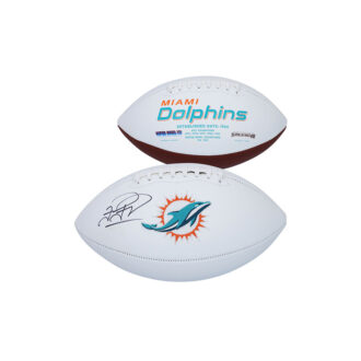 Tua Tagovailoa Miami Dolphins Autographed White Panel Football