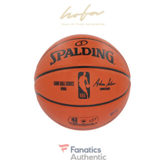 Walt Frazier New York Knicks Autographed Spalding Indoor/Outdoor Basketball with "Shakin + Bakin" Inscription