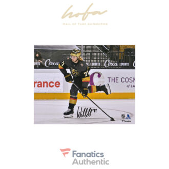 William Karlsson Vegas Golden Knights Autographed 8" x 10" Black Jersey Shooting Photograph